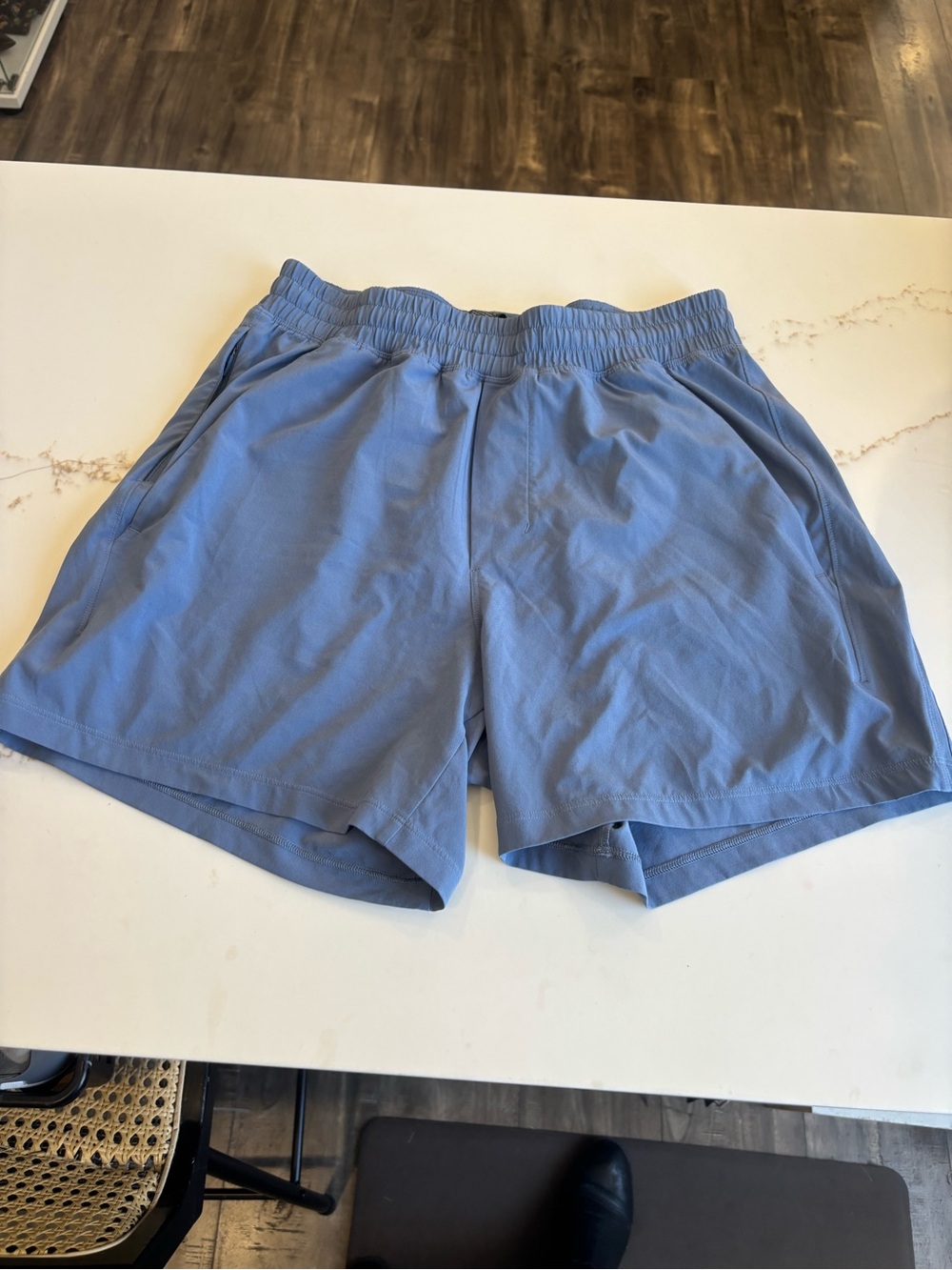 lululemon athletica Men's Slate Blue Performance Shorts